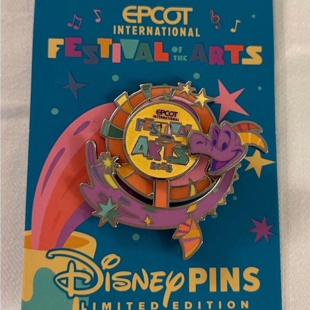 Epcot International Festival of the Arts Figment Limited Edition pin